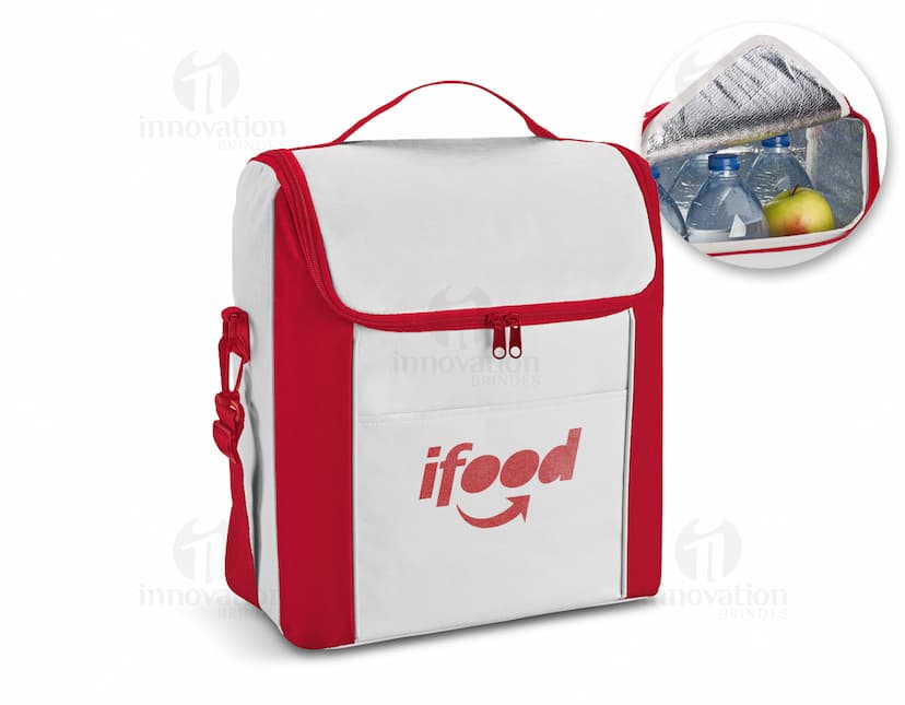Bolsa térmica de viagem retro, ideal para manter seus alimentos frescos durante sua jornada. Com alça resistente, feita de material resistente e isolado, essa bolsa é perfeita para qualquer aventura. Leve e prática, perfeita para viagens e passeios. Garanta a sua agora!