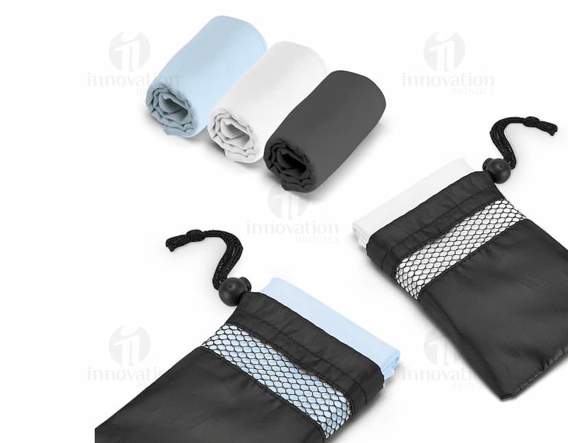 Toalha para esporte 100% algodão - Ideal para te manter seco durante os treinos. Leve, compacta e super absorvente. Adquira já a sua toalha de qualidade!