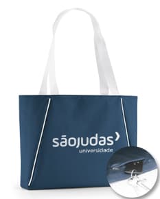 Sacola de praia 450 x 300 mm - Acessório ideal para levar seus pertences com segurança e estilo. Perfeita para um dia de compras no shopping ou para um passeio na praia. Garanta já a sua!