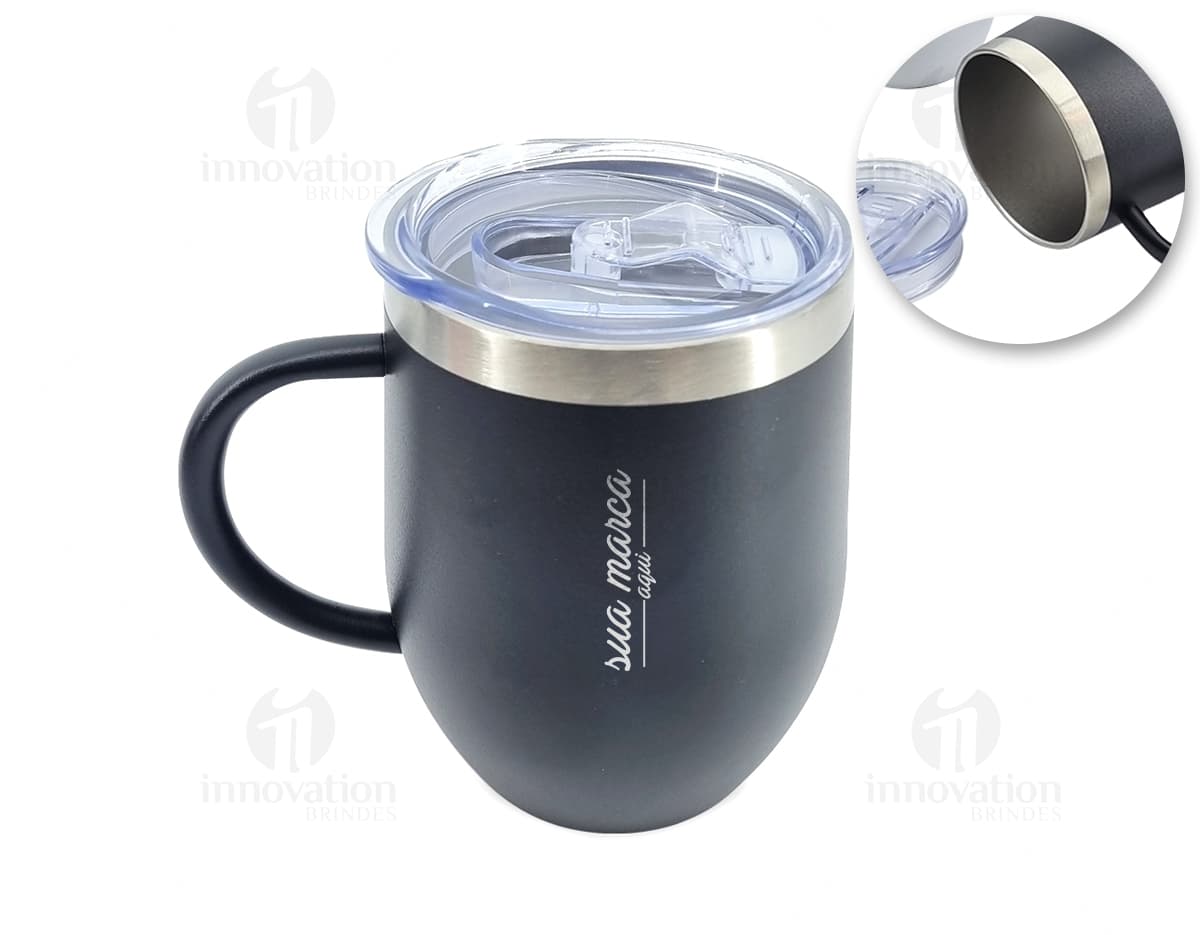 caneca térmica inox 350ml Personalizado