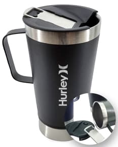 Caneca térmica inox 550ml - Mantenha suas bebidas quentes por mais tempo com nossa caneca térmica de aço inoxidável de alta qualidade. Perfeita para café, chá e outras bebidas. Adquira já a sua! Ideal para uso em casa, escritório ou viagens.