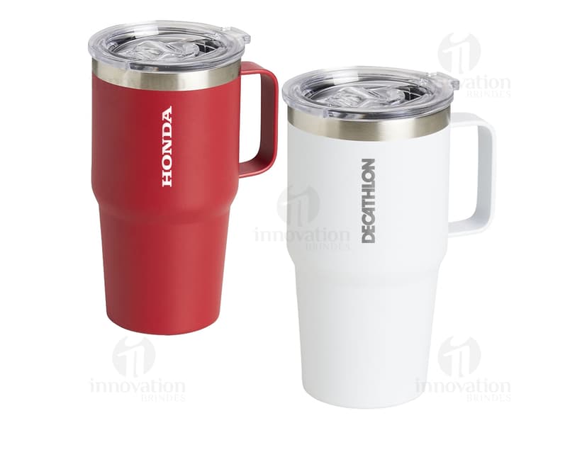 Caneca térmica inox 700ml - Mantenha sua bebida quente por mais tempo com nossa caneca térmica de 700ml em aço inoxidável. Perfeita para café, chá ou qualquer outra bebida. Garanta a sua!