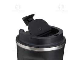 Copo térmico inox 500ml - Mantenha sua bebida quente por mais tempo! Produto em metal prateado, moderno e de alta qualidade.