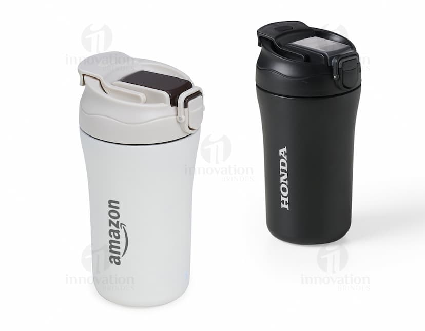 Coporeal Coporeal: Copo Inox 450ml - Prático, resistente e sustentável, ideal para bebidas quentes ou frias. Feito em aço inoxidável, é perfeito para o seu dia a dia. Garanta já o seu!