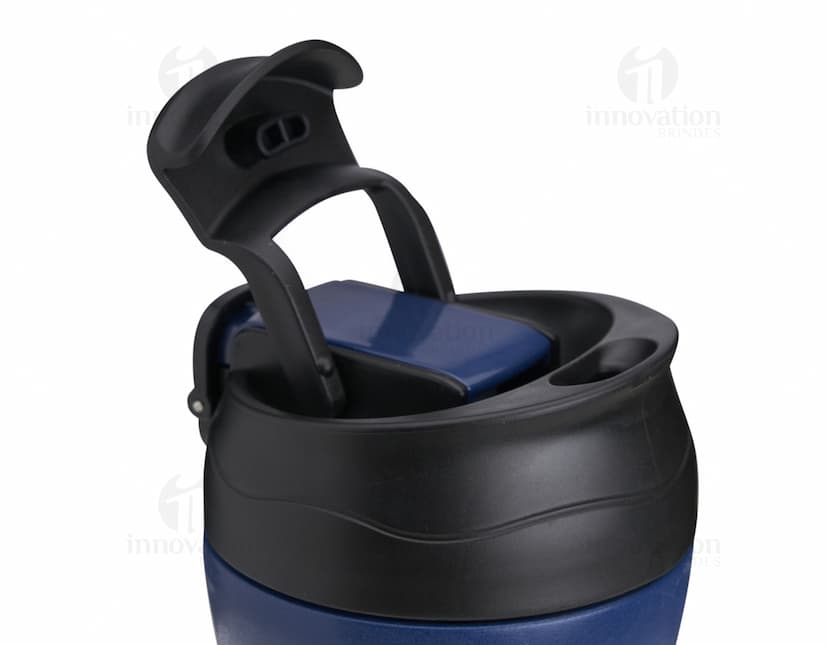 Copo de inox 450ml: ideal para manter suas bebidas frescas e sua empresa em destaque. Feito em aço inoxidável, resistente e sustentável. Adquira já o seu!