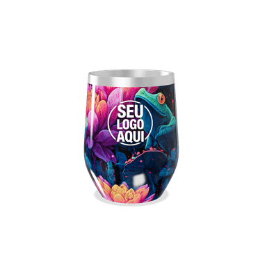 Copo Térmico Slim Estampa Floral E Animal personalizado