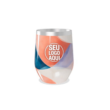 Copo Térmico Slim Colorido Aço Inox personalizado