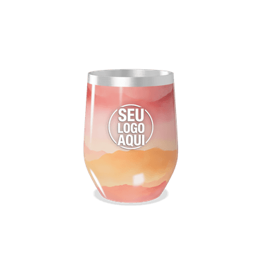 Copo Térmico Slim Degradê Colorido personalizado