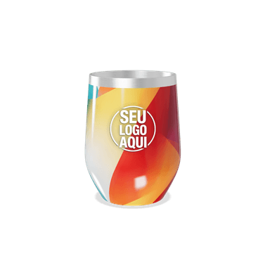 Copo Térmico Slim Colorido Em Aço Inox personalizado