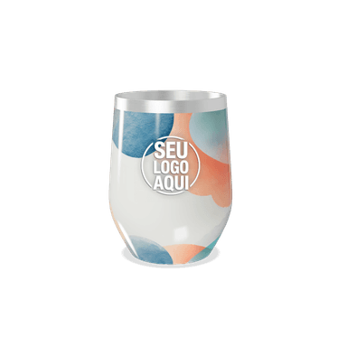 Copo Térmico Slim Estampa Colorida personalizado