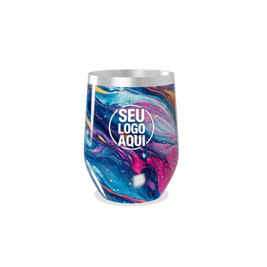 Copo Térmico Slim Estampa Multicolorida personalizado