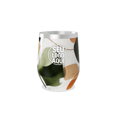 Copo Térmico Slim Estampa Abstrata Colorida personalizado