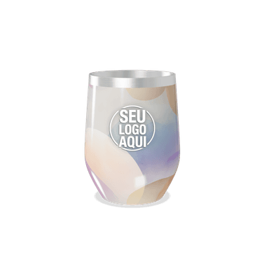 Copo Térmico Slim Estampa Pastel Aquarela personalizado