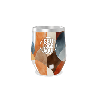 Copo Térmico Slim Estampado Colorido Inox personalizado