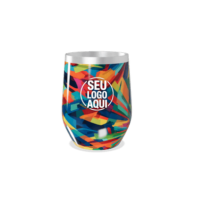 Copo Térmico Slim Colorido Aço Inox personalizado