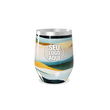 Copo Térmico Slim Colorido Em Aço Inox personalizado