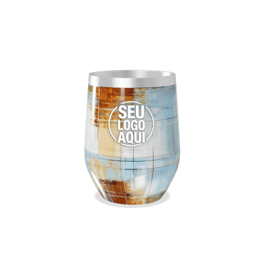 Copo Térmico Slim Estampa Artística Aço Inox personalizado