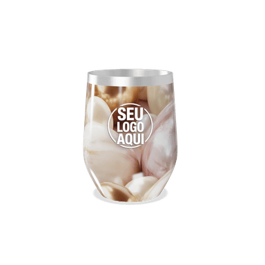 Copo Térmico Slim Pérola Metalizado personalizado