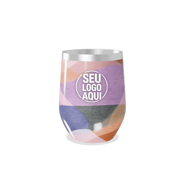Copo Térmico Slim Estampado Colorido personalizado