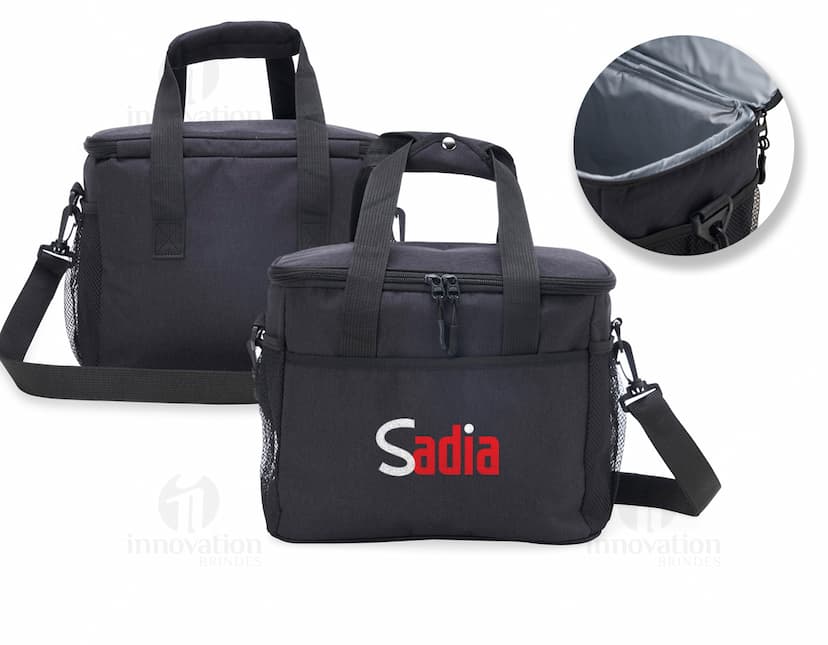 Bolsa térmica 14 litros - Moderna e elegante para transportar seus alimentos com estilo e segurança. Ideal para viagens, passeios e momentos especiais. Com design prático e material resistente, mantém seus alimentos frescos por mais tempo. Adquira já a sua!
