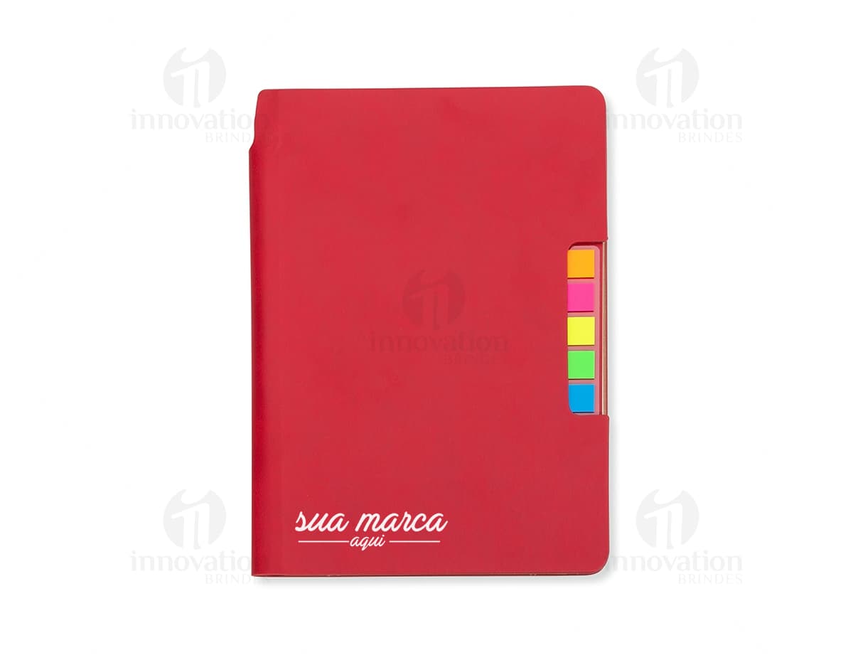 Caderno com autoadesivo para organizar seu escritório de forma prática e eficiente. Ideal para deixar recados, lembretes e informações importantes sempre à mão. Mantenha sua rotina mais organizada com este brinde exclusivo.