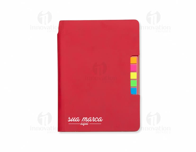 Caderno com autoadesivo para organizar seu escritório de forma prática e eficiente. Ideal para deixar recados, lembretes e informações importantes sempre à mão. Mantenha sua rotina mais organizada com este brinde exclusivo.