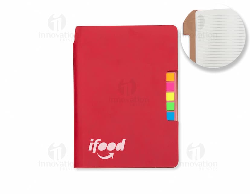 Caderno com autoadesivo para organizar suas ideias e tarefas de forma prática. Perfeito para o escritório, escola ou home office. Mantenha-se sempre lembrado com esse item de papelaria versátil.