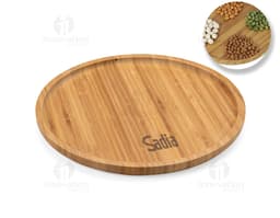 Petisqueira de bambu 30 x 30 - Ideal para servir petiscos de forma prática e charmosa. Feita em bambu, traz um toque natural