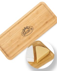 Petisqueira de bambu 36 x 15, perfeita para servir petiscos de forma elegante e sustentável. Feita com bambu orgânico, é ideal para refeições saudáveis e nutritivas. Adicione um toque gourmet à sua mesa com essa peça única e rústica. Compre já!