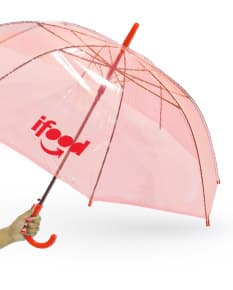 Guarda-chuva resistente para proteção em dias de chuva e sol. Item indispensável para garantir sua segurança e estilo em qualquer estação. Acessório colorido e atrativo, perfeito para te manter seco e protegido. Adquira já o seu!
