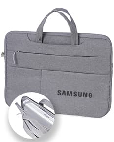 Pasta preta de couro para notebook de 15 polegadas, ideal para uso empresarial e viagens. Design elegante e moderno, com fecho de metal, alça de mão e alças ajustáveis para as costas. Perfeita para transportar seu dispositivo com segurança e estilo.