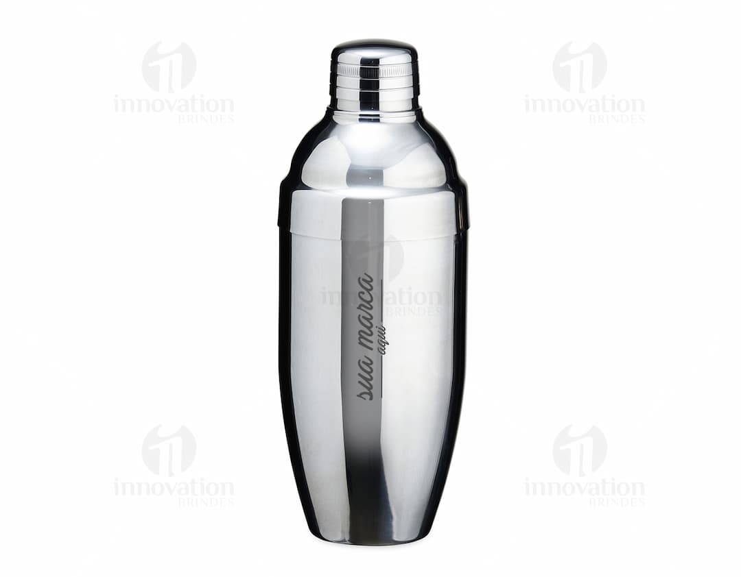 Coqueteleira Inox 750ml - Prepare os melhores drinks com nossa coqueteleira em aço inoxidável de 750ml. Perfeita para agitar seus coquetéis favoritos com estilo e praticidade. Adquira já a sua e deixe suas comemorações ainda mais especiais!