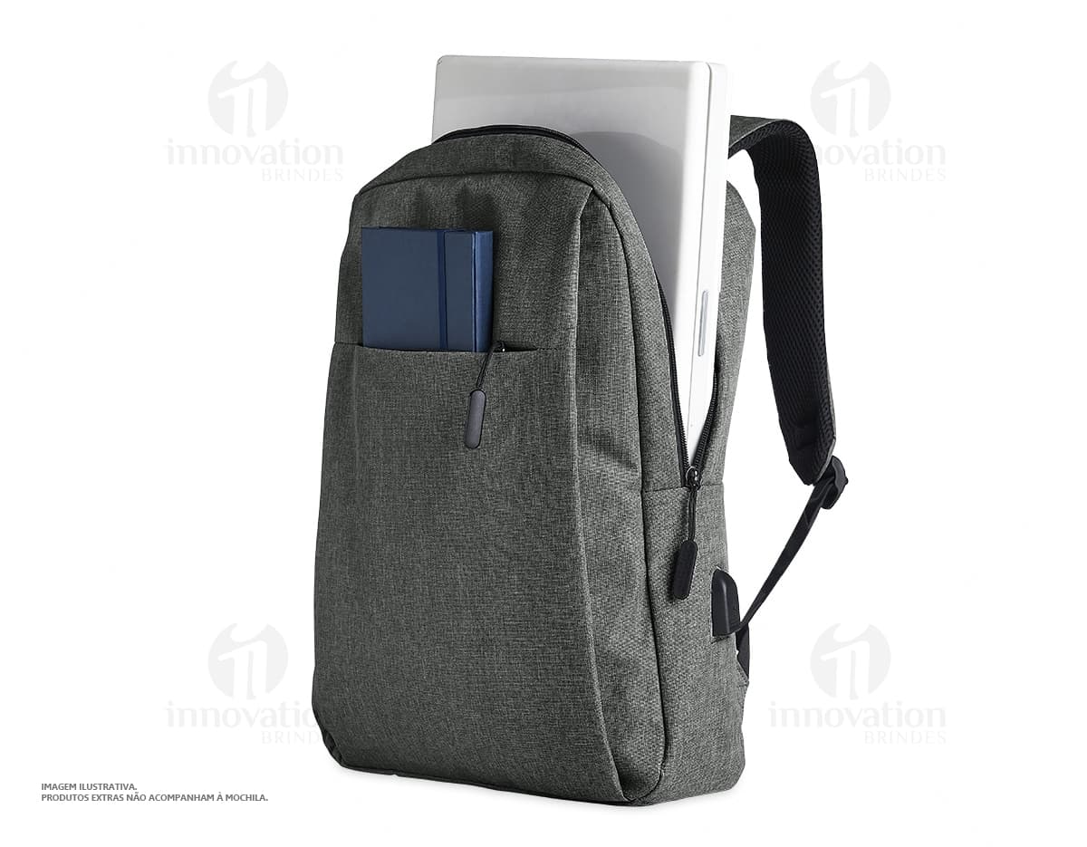 mochila de nylon usb 21l Personalizado