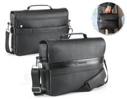 Pasta Executiva em Couro Vintage para Viagens de Negócios e Escritório - Acessório Profissional Elegante e Moderno. Ideal