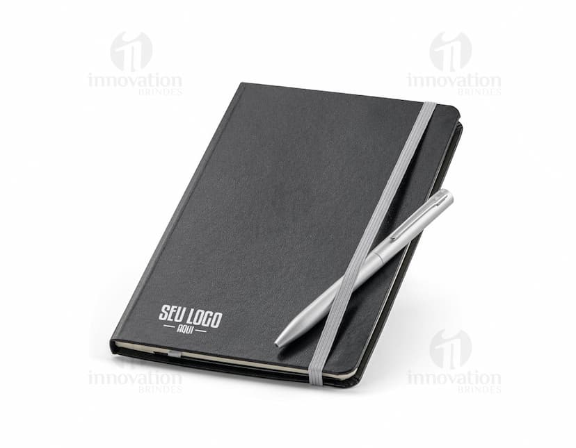 kit de caderno e caneta Personalizado
