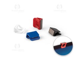 Protetor de webcam com design patriótico para garantir sua privacidade. Ideal para expressar seu orgulho nacional. Proteja-se