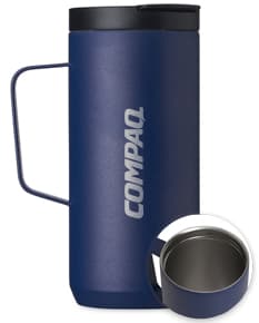 Caneca térmica 400ml - Mantenha suas bebidas quentes por mais tempo com esta caneca de metal. Ideal para café, chá ou outras bebidas. Perfeita para casa, trabalho ou viagens. Garanta já a sua!