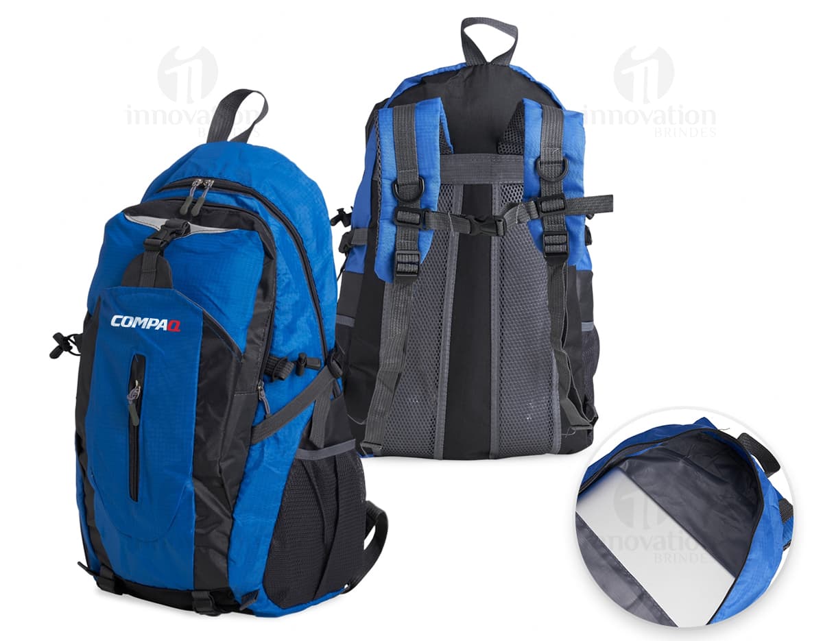 Mochila de Nylon 28L - Prática e estilosa para suas viagens e aventuras. Com design moderno, material resistente e amplo espaço de armazenamento, essa mochila é perfeita para quem busca praticidade e estilo. Ideal para uso escolar, esportivo ou casual. Garanta a sua!