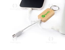 Chaveiro com cabo USB - Conecte-se ao futuro com praticidade e estilo! Este chaveiro é mais do que um acessório, é uma