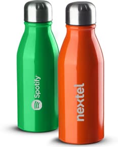 Frasco de Metal 500ml para Brindes - Ideal para líquidos e cosméticos. Container de metal resistente, leve e prático. Design elegante, perfeito para brindes corporativos. Garanta já o seu!