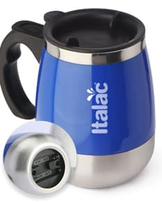 Caneca Mixer 400ml - A caneca perfeita para preparar suas bebidas favoritas de forma prática e rápida. Com capacidade de 400ml, é ideal para café, chá e outras delícias. Seu design moderno em cerâmica preta com alça proporciona conforto e estilo. A caneca mixer é um item indispensável para suas manhãs e momentos de relaxamento. Adquira já a sua!
