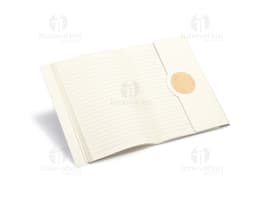 Bloco de anotações moderno e compacto para o seu office. Com design elegante e prático, o notebook é perfeito para armazenar