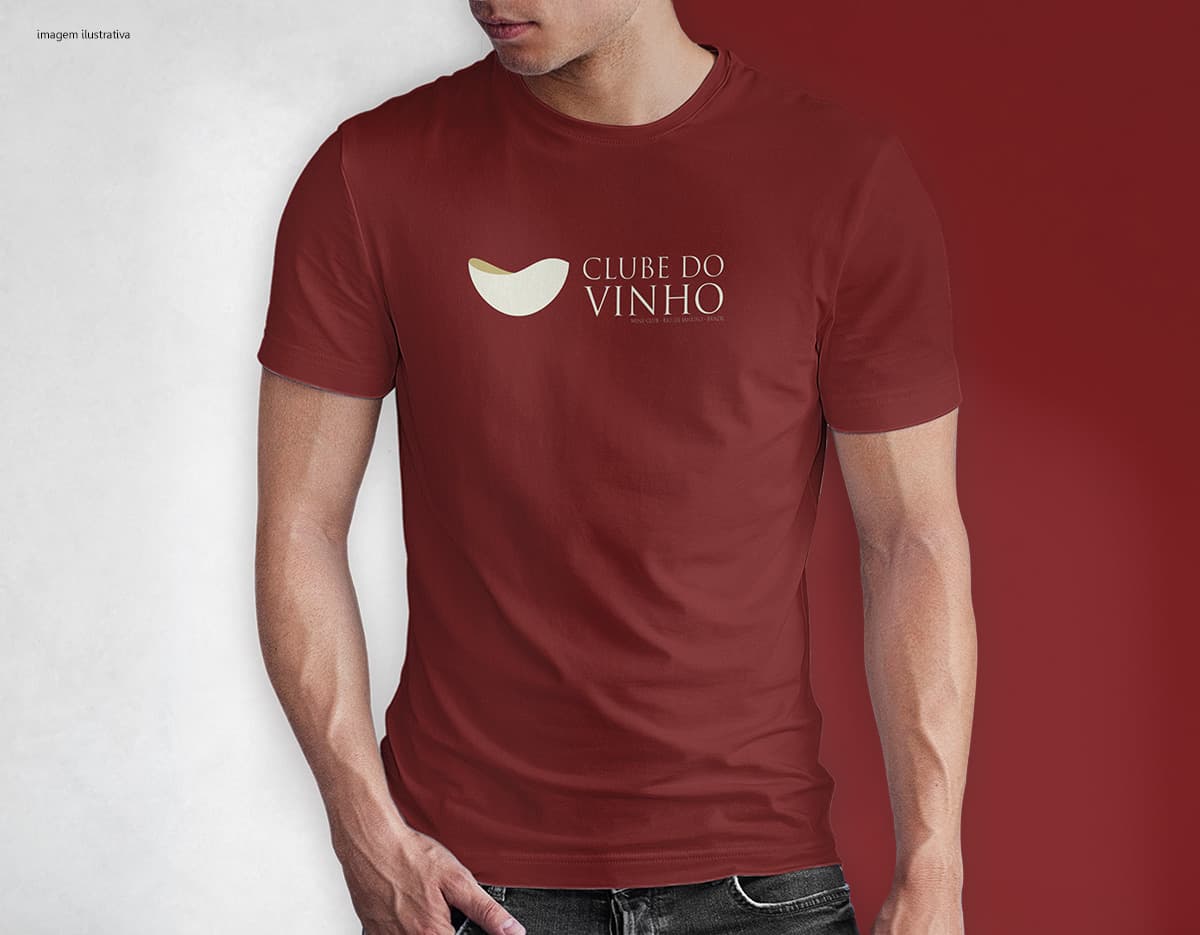 camiseta tradicional meia malha Personalizado