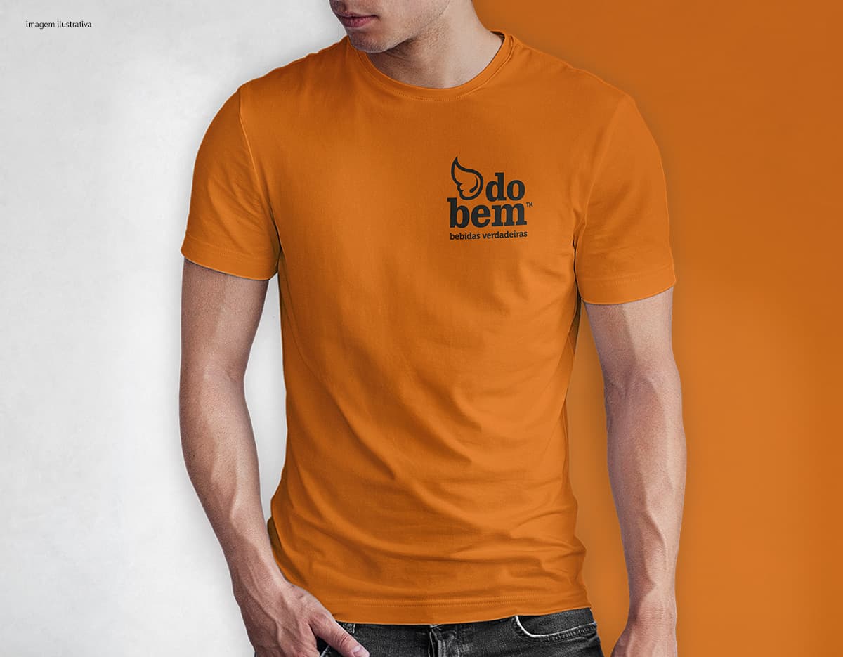 camiseta tradicional meia malha Personalizado