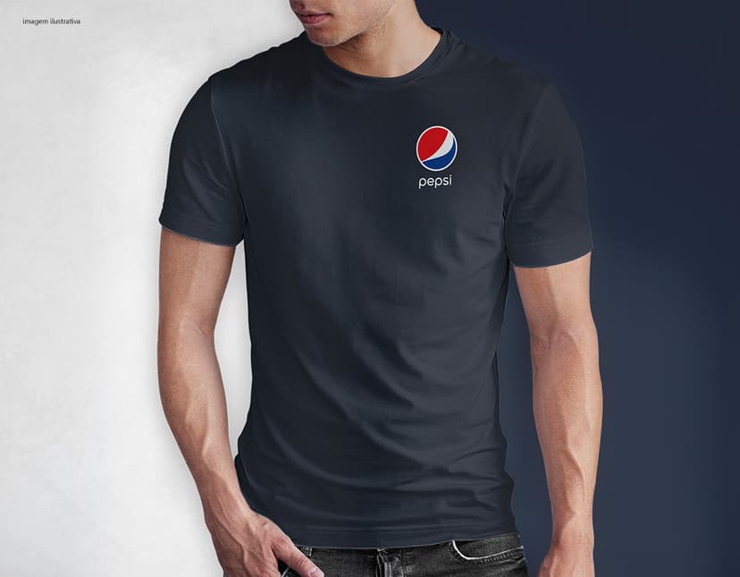 camiseta tradicional meia malha Personalizado