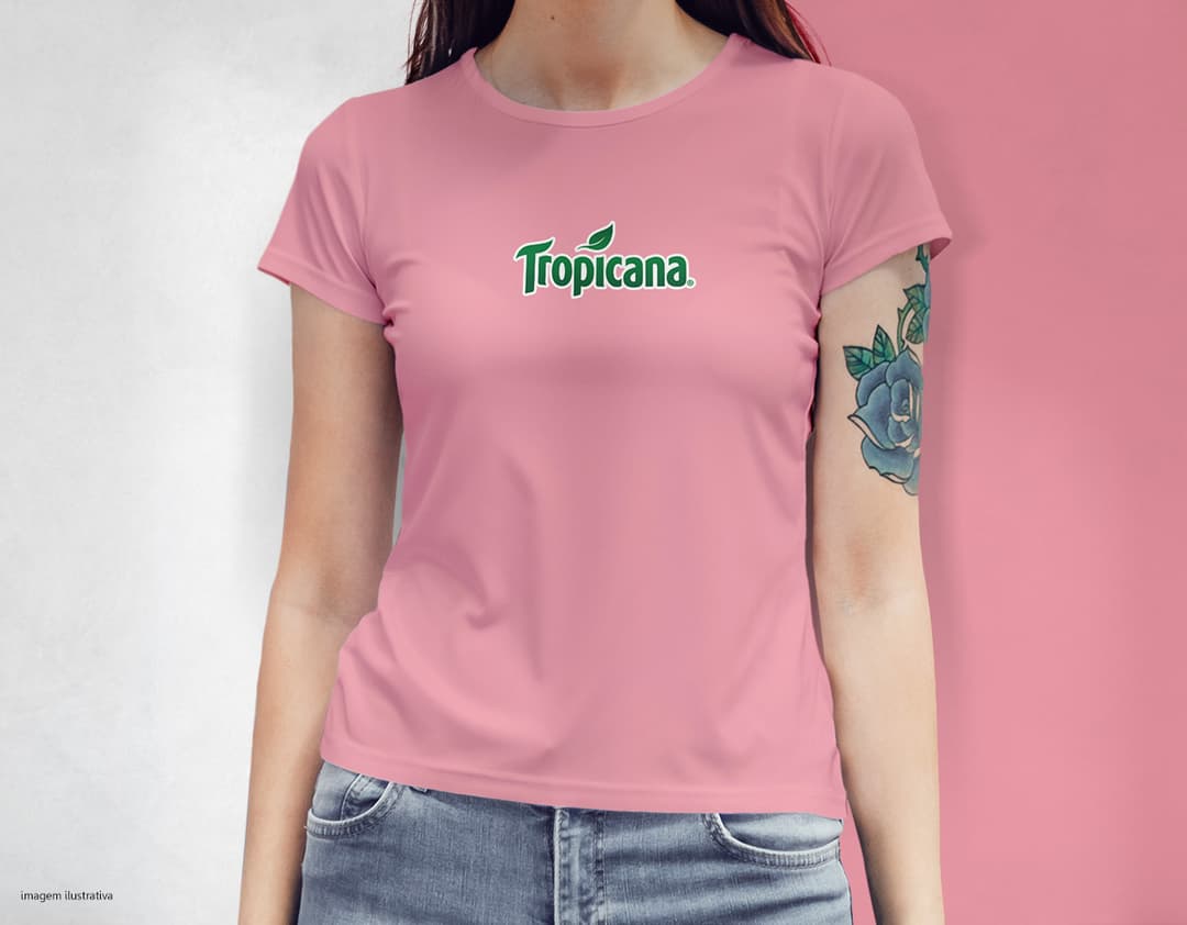 camiseta feminina Personalizado