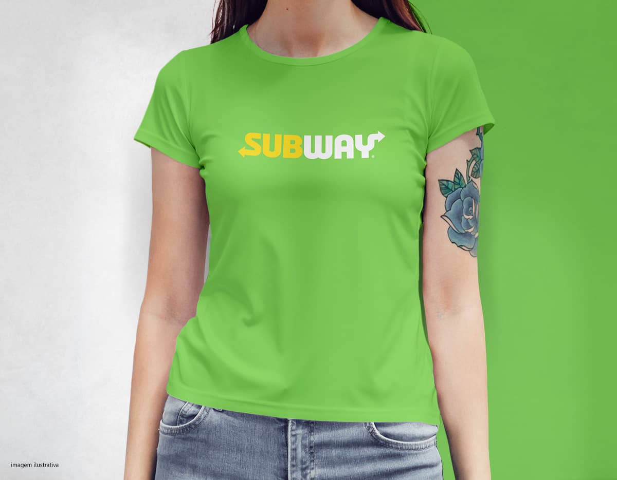 camiseta feminina Personalizado