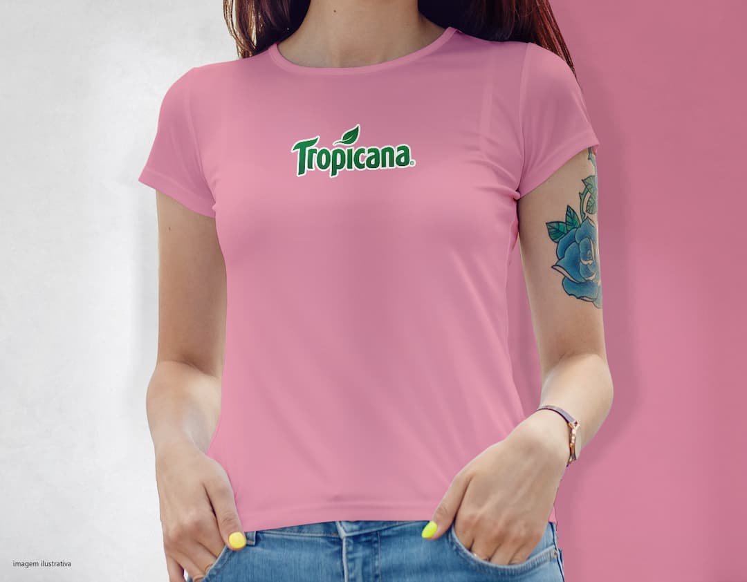 camiseta feminina Personalizado