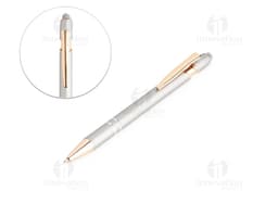 Caneta de metal touch - Perfeita para escrita fina e precisa, ideal para assinar contratos, projetos e documentos