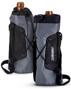 Capa para garrafa em nylon, ideal para manter sua bebida gelada por mais tempo. Perfeita para presentear e personalizar com sua marca. Adquira já!